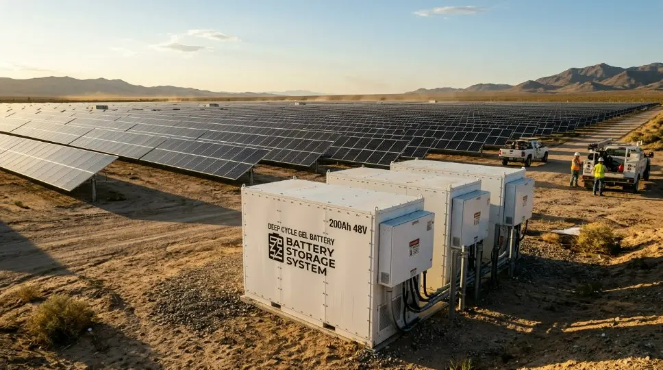 Dokonalý sprievodca fotovoltaickými meničmi a skladovaním energie v USA: Výhoda gélových batérií